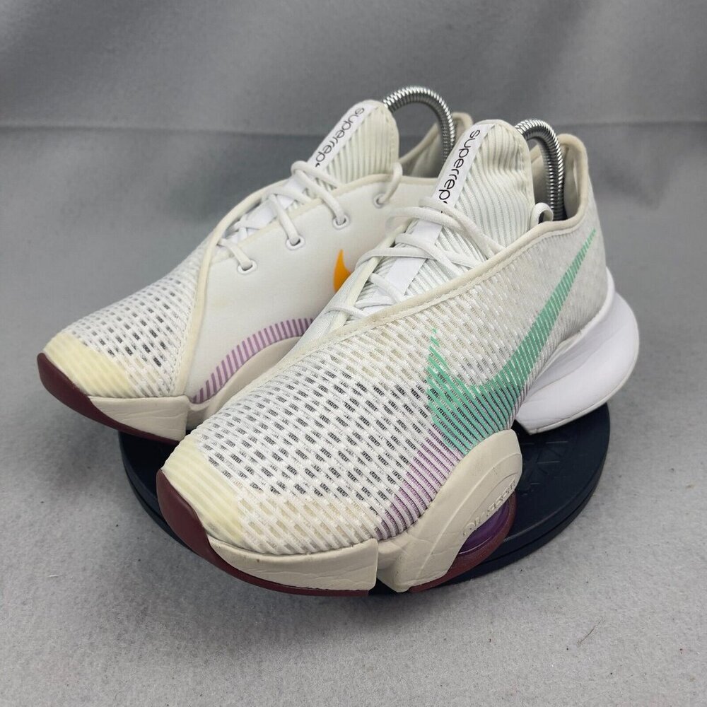 Nike Air Zoom Superrep 2 White Running Shoes CU5925-135 Women's Size 8